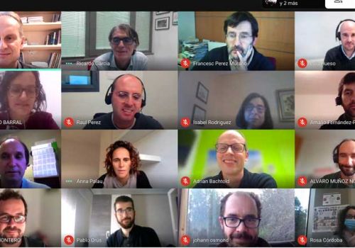 Online kick-off meeting of the new edition of the NANOLITO Spanish network in Nanolithography, in November 2020